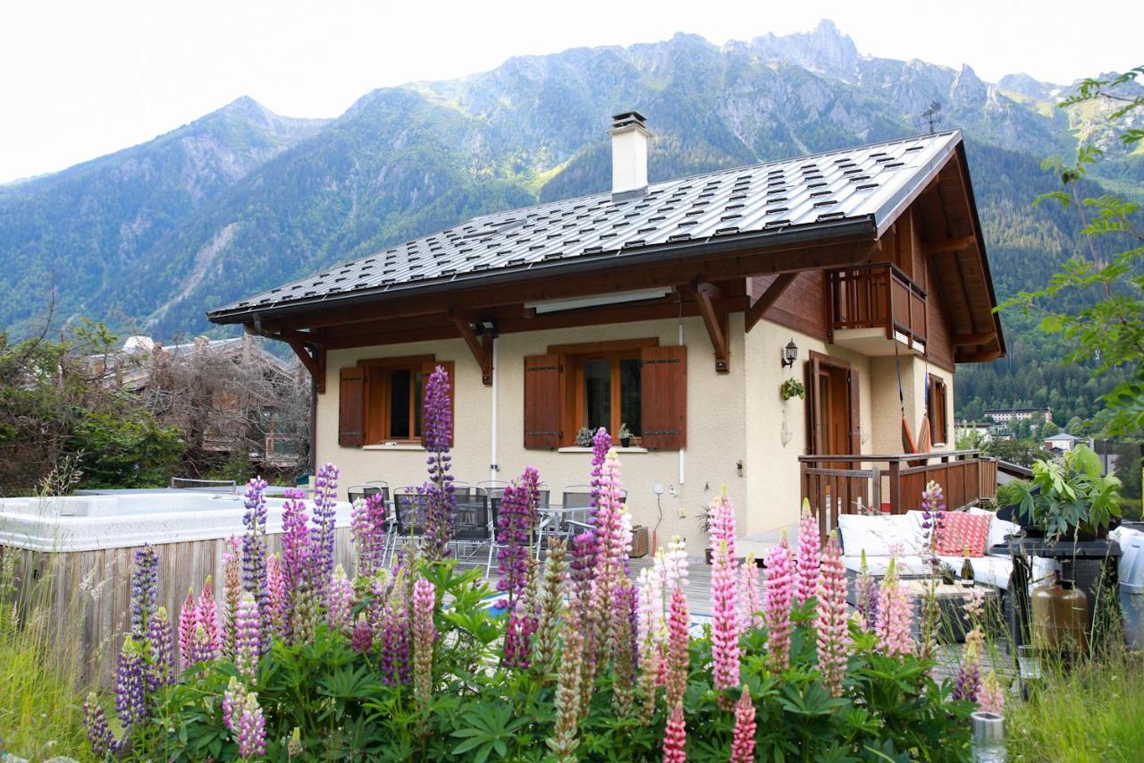 Chamonix Large Chalet, Sleeps 12, 200M2, 5 Bedroom, 4 Bathroom, Garden, Jacuzzi, Sauna Esterno foto