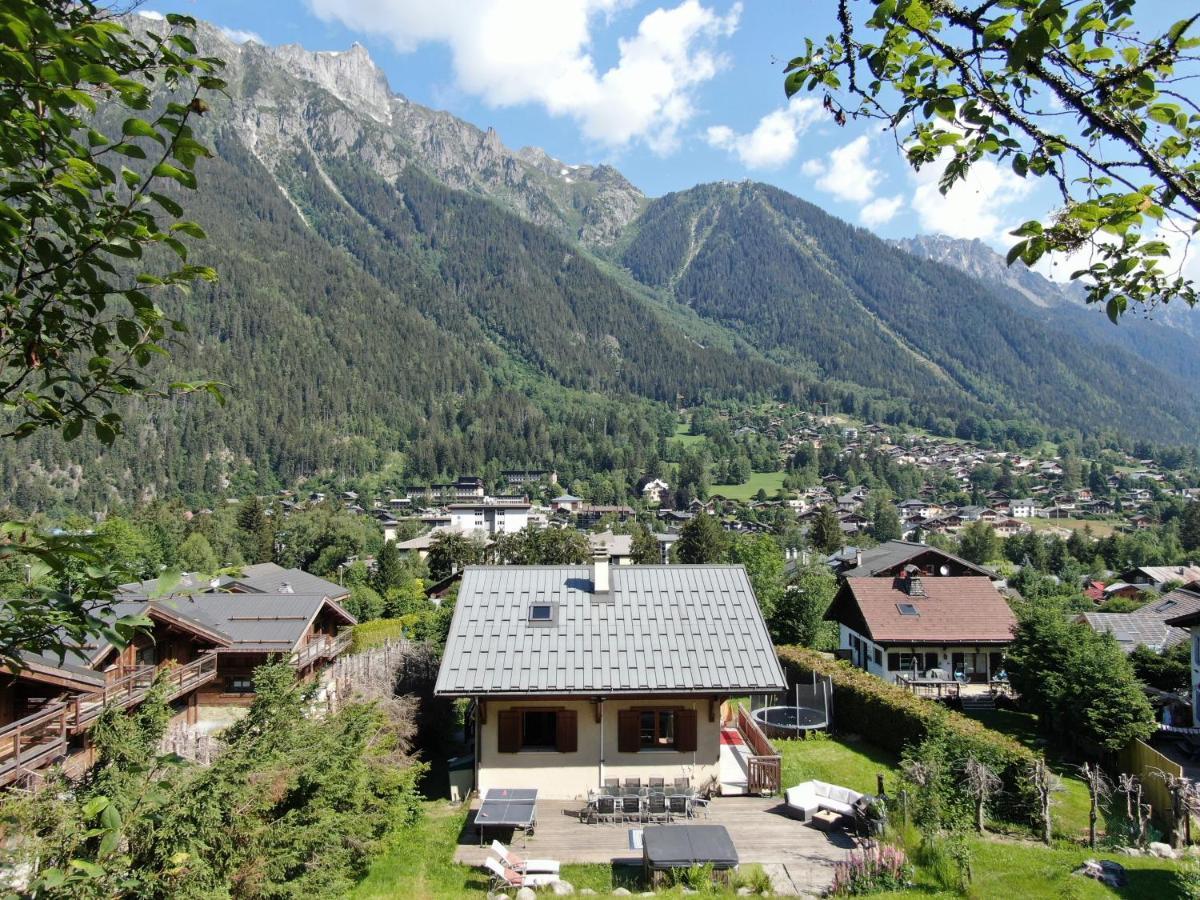 Chamonix Large Chalet, Sleeps 12, 200M2, 5 Bedroom, 4 Bathroom, Garden, Jacuzzi, Sauna Esterno foto