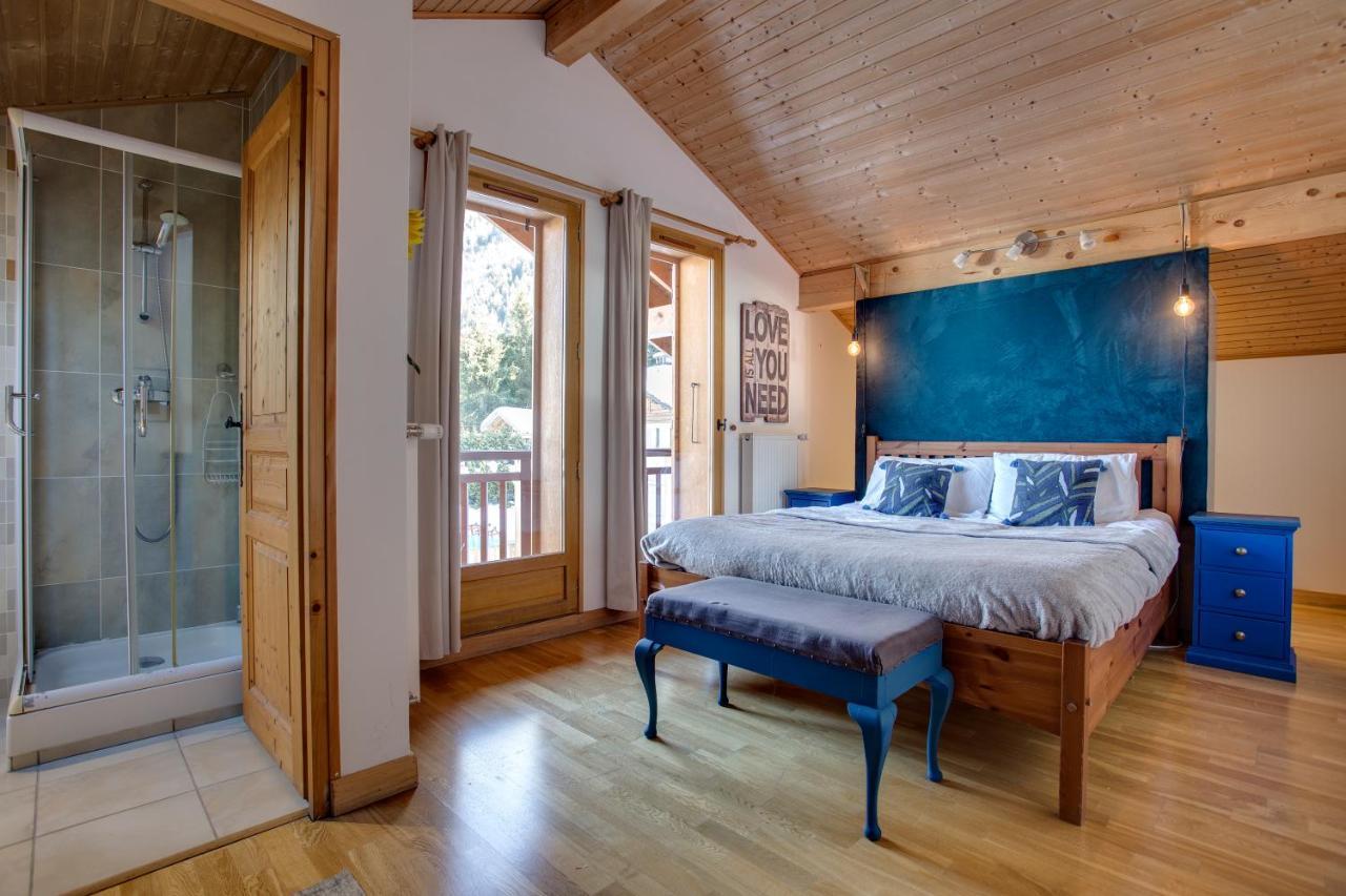 Chamonix Large Chalet, Sleeps 12, 200M2, 5 Bedroom, 4 Bathroom, Garden, Jacuzzi, Sauna Esterno foto